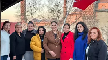 Cumhur İttifakı Edirne Belediye Başkan Adayı Belgin İba, MHP İl Başkanı ve Kadın Kolları Başkanı ile Görüştü