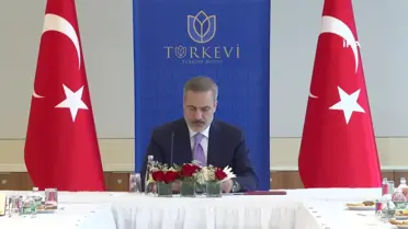 Dışişleri Bakanı Fidan, Türk-Amerikan Ulusal Yönlendirme Komitesi heyetini kabul etti