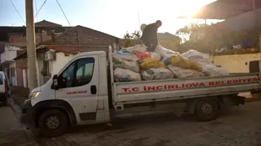 İncirliova Belediyesi Bin Aileye Yakacak Desteği Sağladı