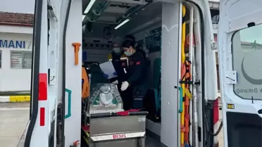 Siirt'te kalp yetmezliği olan bebek, ambulans uçakla Konya'ya götürüldü