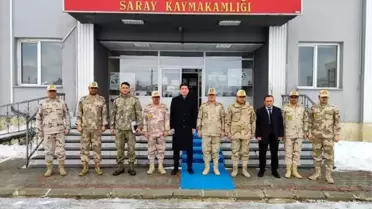 Türkiye-İran Sınır Güvenliği Toplantısı Saray'da Gerçekleştirildi