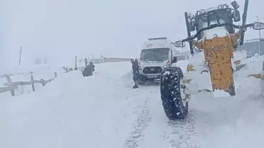 Diyaliz Hastası Olumsuz Hava Koşullarında Hastaneye Kaldırıldı