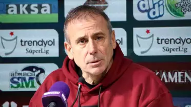 Trabzonspor Teknik Direktörü Abdullah Avcı: Bütün organizasyonun bozulduğu bir dönemi yaşıyoruz