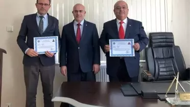 Kütahya'da İmam Hatiplere Üstün Başarı Belgesi