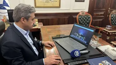 Yozgat Belediye Başkanı Celal Köse, AA'nın 'Yılın Kareleri' oylamasına katıldı