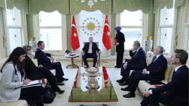Cumhurbaşkanı Erdoğan, Birleşik Krallık Dışişleri Bakanı Cameron'u kabul etti