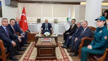 Artvin Valisi Cengiz Ünsal, Dünya Gümrük Günü dolayısıyla Gümrük Müdürlüğü personeli ile bir araya geldi
