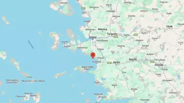 İzmir Menderes Açıklarında 5.1 Büyüklüğünde Deprem