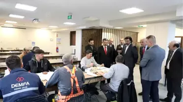 Kırklareli Valisi Birol Ekici, Evrensekiz Organize Sanayi Bölgesini inceleyerek yatırımcıları bölgeye davet etti