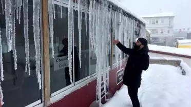 Ardahan'da Sibirya soğukları! Termometreler eksi 32 dereceyi gördü