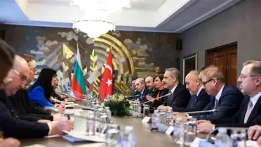 Dışişleri Bakanı Hakan Fidan, Bulgaristan Başbakan Yardımcısı ve Dışişleri Bakanı Mariya Gabriel ile görüşme yaptı