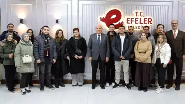 Efeler Belediye Başkanı Mehmet Fatih Atay, ADÜ Tıp Fakültesi öğrencileriyle bir araya geldi