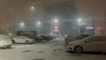 Kırklareli ve Tekirdağ'da Kar Yağışı Etkili