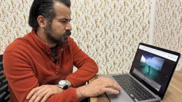 Depremde Arama Kurtarma Çalışmalarında Görev Alan Kahramanmaraşlı Gönüllü Mustafa Aydın, AA Yılın Kareleri Oylamasına Katıldı