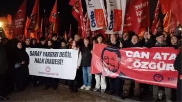 TİP Milletvekilinin Düşürülmesi Kararı Beşiktaş Meydanı'nda Protesto Edildi