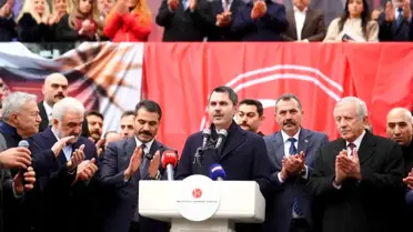 İBB Başkan adayı Murat Kurum ve Beşiktaş Belediye Başkan Adayı Serkan Toper Seçim Koordinasyon merkezi açtı