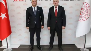 OMÜ Rektörü Prof. Dr. Yavuz Ünal, Türk Patent ve Marka Kurumu Başkanı Muhammed Zeki Durak'ı ziyaret etti