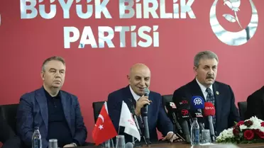 Turgut Altınok, BBP Genel Başkanı Mustafa Destici ve Türkiye Kamu-Sen'e ziyarette bulundu
