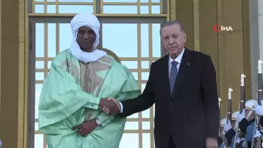 Cumhurbaşkanı Erdoğan, Nijer Başbakanı ve Ekonomi ve Finans Bakanı Ali Mahamane Lamine Zeine'yi kabul etti