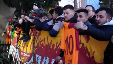 Galatasaray, Samsunspor Maçı İçin Samsun'a Geldi