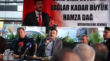 Hamza Dağ, İzmir'deki projelerini tanıtacak