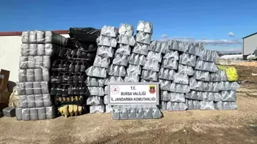 Bursa'da Kaçak Akaryakıt Operasyonu: 35 Bin Litre Kaçak Madeni Yağ Ele Geçirildi