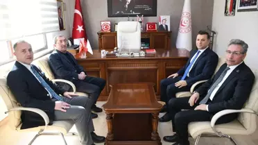 Karabük Üniversitesi Rektörü Adalet Bakanı ile Görüştü