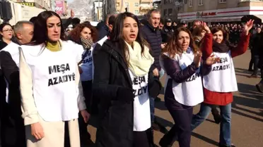 Van'da DEM Parti Yürüyüşünde Arbede Çıktı