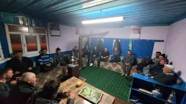 Sinanpaşa'da Tarım ve Orman Müdürlüğü gece eğitimlerine devam ediyor