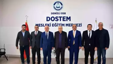 Denizli Valisi Denizli OSB'deki Başarılı Çalışmaları İnceledi