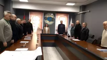 Pazaryeri Belediyesi Şubat Ayı Meclis Toplantısında Depremde Hayatını Kaybedenlere Saygı Duruşu Yapıldı