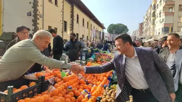 Hamza Dağ, AK Parti Ödemiş İlçe Teşkilatı Seçim Koordinasyon Merkezi'nin açılışını gerçekleştirdi
