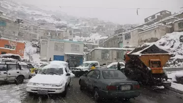 Afganistan'da Yoğun Kar Yağışı ve Soğuk Hava