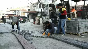 Kuşadası'nda Yıldırım Caddesi'nde Turizm Rotaları Yenileniyor