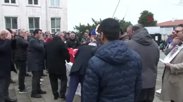 Şehit Kılavuz Kaptan Oğuz Kök için tören düzenlendi