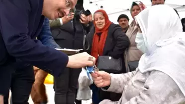 Siirt'te 1. Etap Kentsel Dönüşüm Projesi kapsamında 25 konut teslim edildi