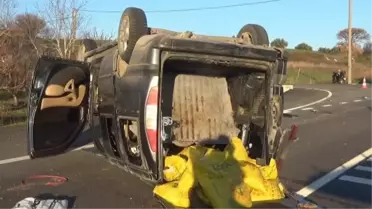 Çanakkale'de Kaza: 2 Kişi Yaralandı