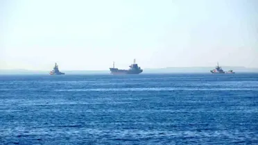 Çanakkale Boğazı'nda Dümen Arızası: Gemi Karanlık Liman'a Götürüldü