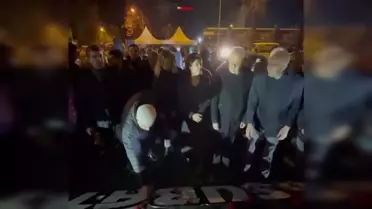CHP Heyeti, Adıyaman'da depremde hayatını kaybedenler için anma törenine katıldı