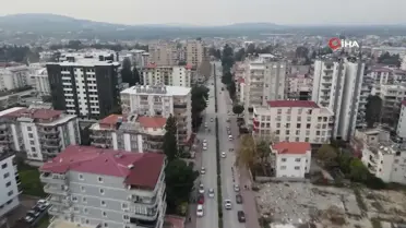 Osmaniye'nin kalbi, deprem öncesi ve sonrası böyle görüntülendi