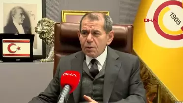 SPOR Galatasaray Başkanı Dursun Özbek'ten DHA'ya önemli açıklamalar!