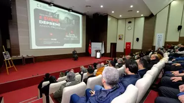TOGÜ'de Kahramanmaraş depreminde hayatını kaybedenler anıldı