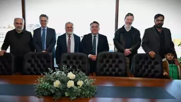 Prof. Dr. İsmail Hakkı Özölçer'e Teşekkür Ziyareti