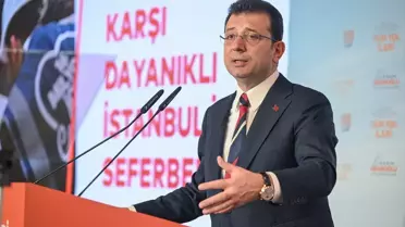 İBB Başkanı İmamoğlu, Afetlere Dayanıklı İstanbul İçin Projelerini Anlattı