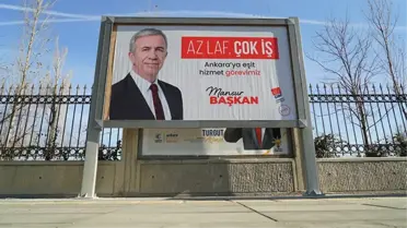 Mansur Yavaş, rakibi Turgut Altınok'un seçim afişlerini engelledi