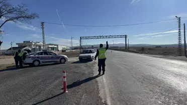 Yozgat İl Jandarma Komutanlığı, cayrokopter destekli trafik denetimi gerçekleştirdi