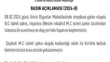Elazığ'da Fizyoterapi Teknikerini Öldüren Şüpheli Yakalandı