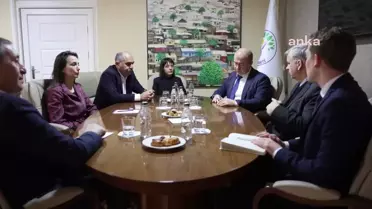 DEM Parti Eş Genel Başkanları Alman Büyükelçi ile görüştü