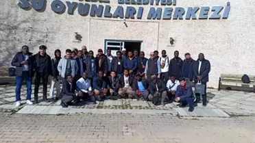 Gediz Ilıca Termal Tatil Köyü'nde 65 misafir öğrenci eğlendi