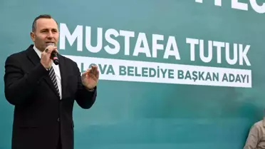 Yalova Belediye Başkanı Mustafa Tutuk: 'Kentsel dönüşümü yapıyoruz, onlar ne yaptı?'